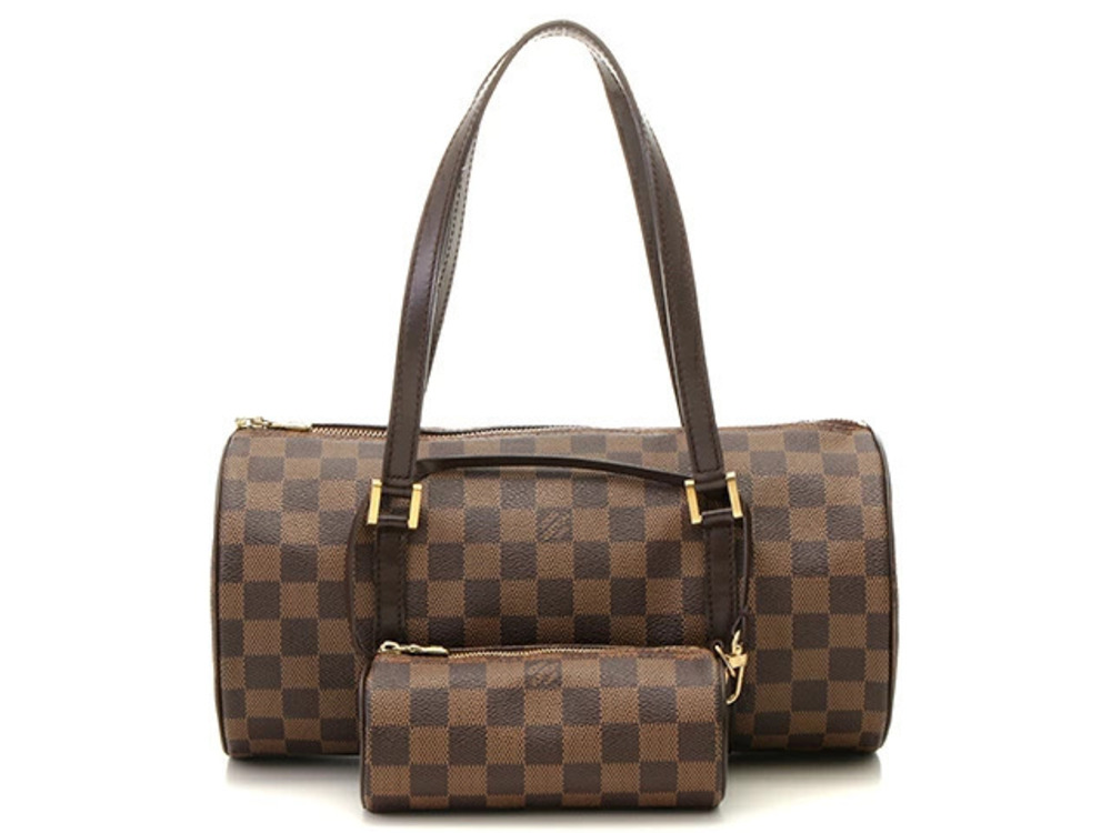 LOUIS VUITTON Papillon Handbag Damier JH